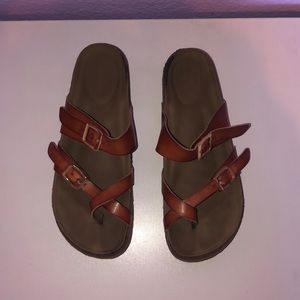 Madden girl strapped sandals